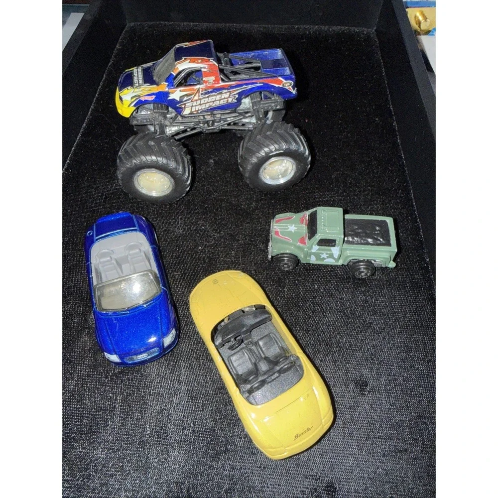 mini cars lot. Audi. Porsche Monster‎ Truck. Army Truck 5294